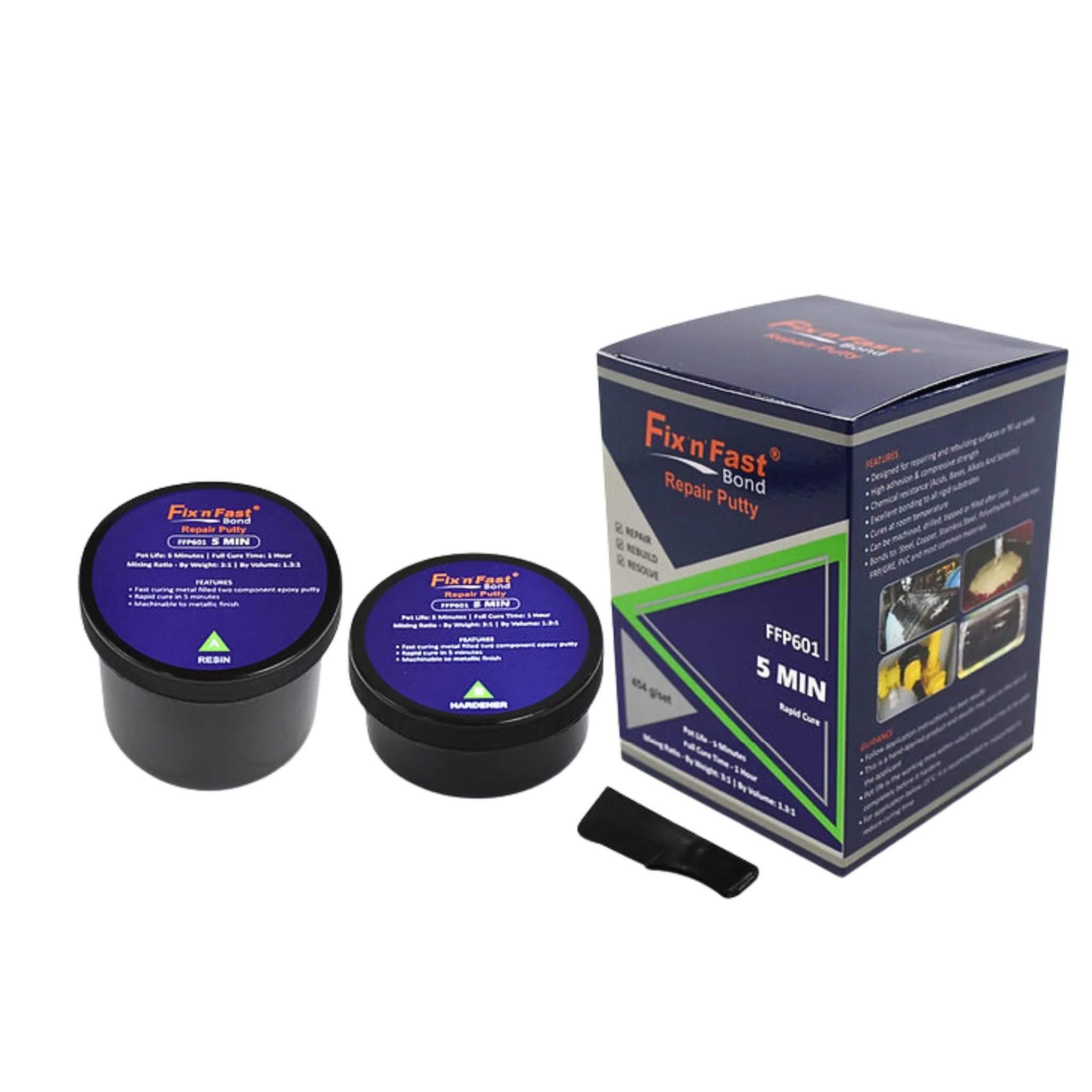 FIX N FAST FFP601 5Min Repair Putty