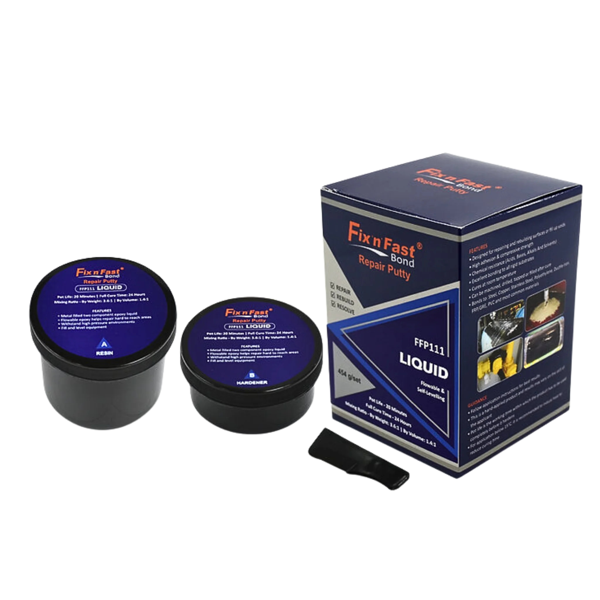 FIX N FAST FFP111 Steel Repair Liquid