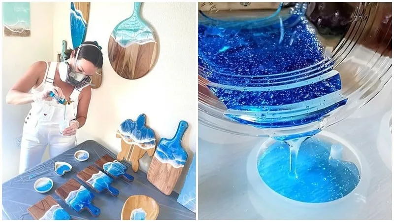 Hình minh hoạ những lưu ý khi sử dụng keo Epoxy