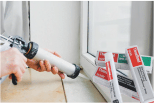 Hình ảnh minh hoạ sử dụng keo dán ron chịu nhiệt đúng cách