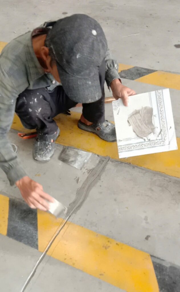 Keo epoxy phục hồi bề mặt