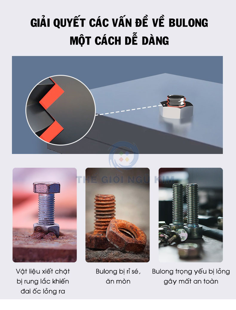 Keo dán Loctite 243 | Keo khóa ren chuyên dụng - Thế Giới Ngũ Kim