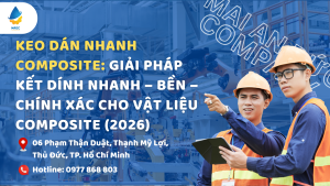 Keo Dán Nhanh Composite: Giải Pháp Kết Dính Nhanh – Bền – Chính Xác Cho Vật Liệu Composite (2026)